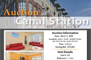 Single property auction hits Seattle
