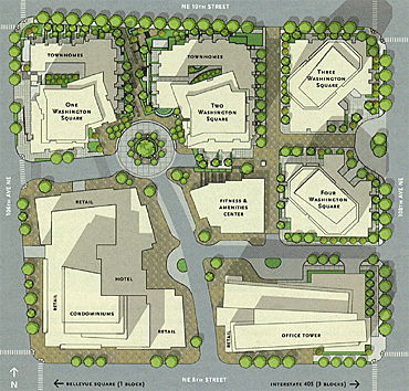 Washington Square Complex Map