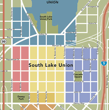 South Lake Union Map