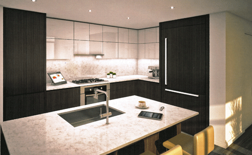 Insignia kitchen rendering