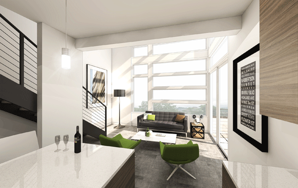 Solo Lofts Living Space