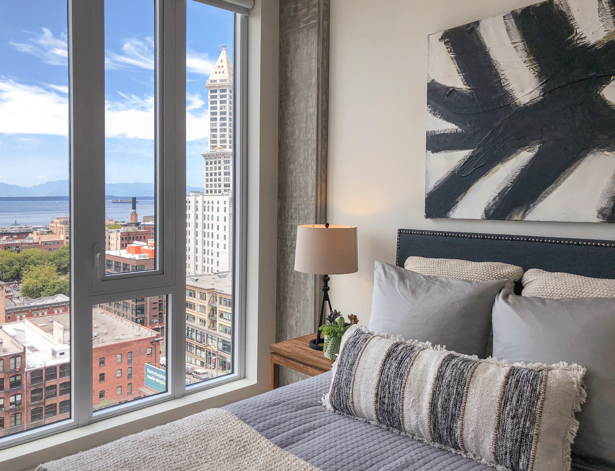 Koda Condo Seattle bedroom view