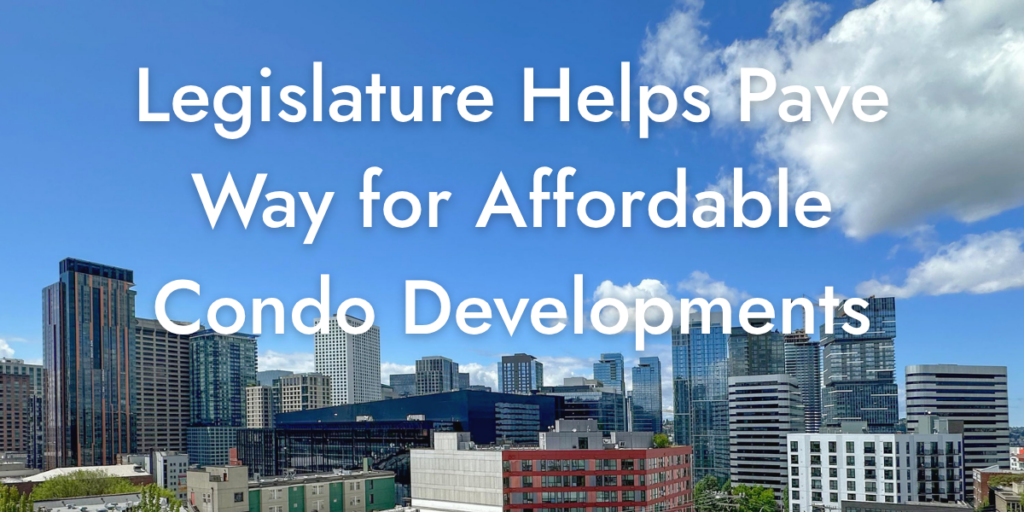 Image of Washington Condo Warranty Change for Small Affordable Condo Development